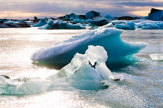 IJsland zijn krachtige Natuur Afbeelding